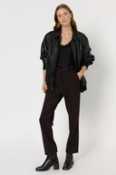 Claudie Trouser in Brown by Gerard Darel