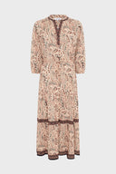 Lyna Dress in Natural by Gerard Darel