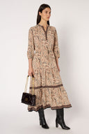 Lyna Dress in Natural by Gerard Darel