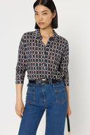 Hortense T-Shirt in Indigo by Gerard Darel