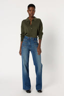 Emeline Pullover in Khaki Green by Gerard Darel