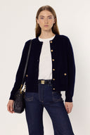 Eloise Pullover in Navy by Gerard Darel