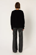 Edwige Pullover in Black by Gerard Darel