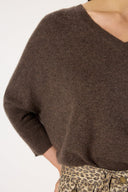 Esmee Pullover in Brown by Gerard Darel