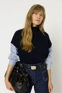 Sleeveless Wool And Cashmere Sweater