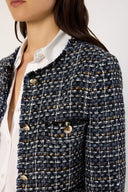 Naya Jacket in Indigo by Gerard Darel