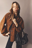 Nomelie Leather Garment in Straw by Gerard Darel