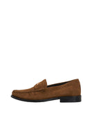 GD Augustine Shoe Suede Leather Moccasin - Camel