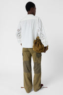 Embroidered cotton shirt - CYBELLA