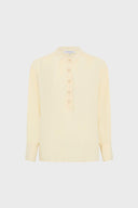Soft Blouse With Tunisian Collar - Cezanne