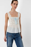 GD Lace top - CHAINA - Ecru