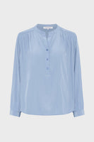 GD Soft blouse - CYNDIE - Bluesky