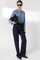 GD Soft blouse - CYNDIE - Bluesky