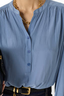 GD Soft blouse - CYNDIE - Bluesky