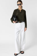 GD Soft blouse - CYNDIE - green