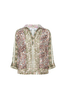 Printed silk shirt - CAURELIE
