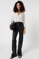 GD Floral Jacquard Blouse - CALLYS - Ecru