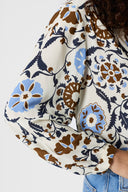 Flowy printed blouse - CRYSTELLE