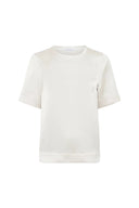 GD Satin Top - CILEIA - Ecru