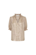 Gold ruffled shirt - CEVA