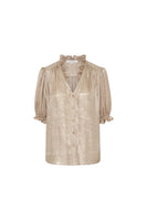 Gold ruffled shirt - CEVA