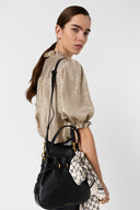 Gold ruffled shirt - CEVA