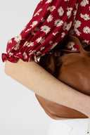 Floral ruffled shirt - CEVA