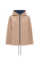 GD Hooded short parka - JORDANE - Navy