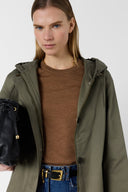 Hooded Cotton Parka - Janaya