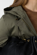 Hooded Cotton Parka - Janaya