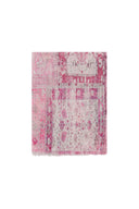 Watercolor Print Cotton Scarf - Daisy