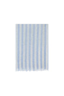 Striped Cotton And Linen Stole - Dominique