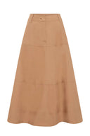 JINA Cotton Midi Skirt