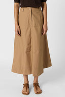 JINA Cotton Midi Skirt