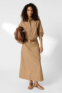 JINA Cotton Midi Skirt