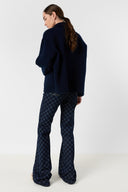 Short Double-Faced Wool Coat - Perrinea