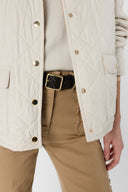 GD Reversible quilted jacket - PHEONA - Natural