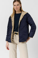 Reversible Hooded Down Jacket - Priscille