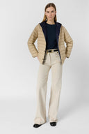 Reversible Hooded Down Jacket - Priscille