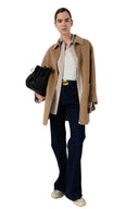 Fine Wool Reversible Coat With Collar - Prisca