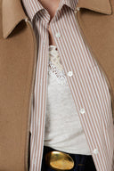 Fine Wool Reversible Coat With Collar - Prisca