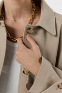 Straight Cut Cotton Trench Coat - Parisa