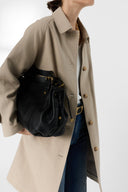 Straight Cut Cotton Trench Coat - Parisa