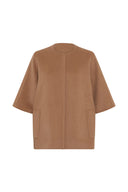 Reversible Fine Wool Short Coat - Prissy