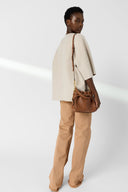 Reversible Fine Wool Short Coat - Prissy