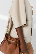 Reversible Fine Wool Short Coat - Prissy