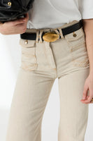 GD Flared jeans - ANNA - Natural