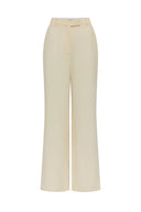 GD Straight-cut suit pants - ANYA - Yellow