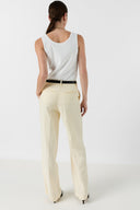 GD Straight-cut suit pants - ANYA - Yellow