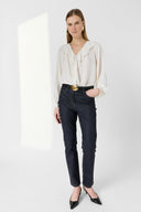 Coated Slim Jeans - Aya